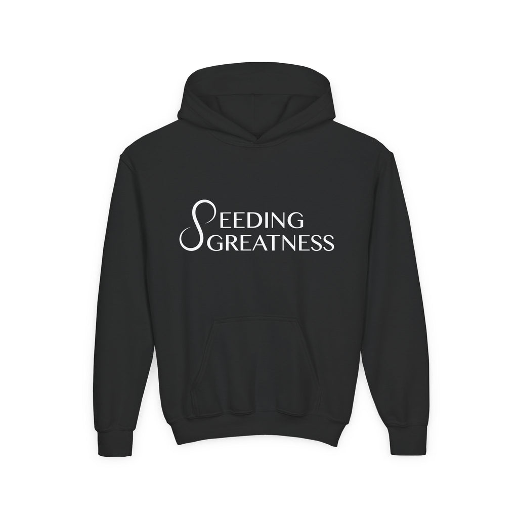 "Be a Blessing" Youth Hoodie - Seeding Greatness Classic Logo