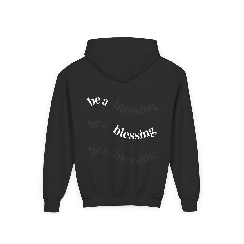 "Be a Blessing" Youth Hoodie - Seeding Greatness Classic Logo