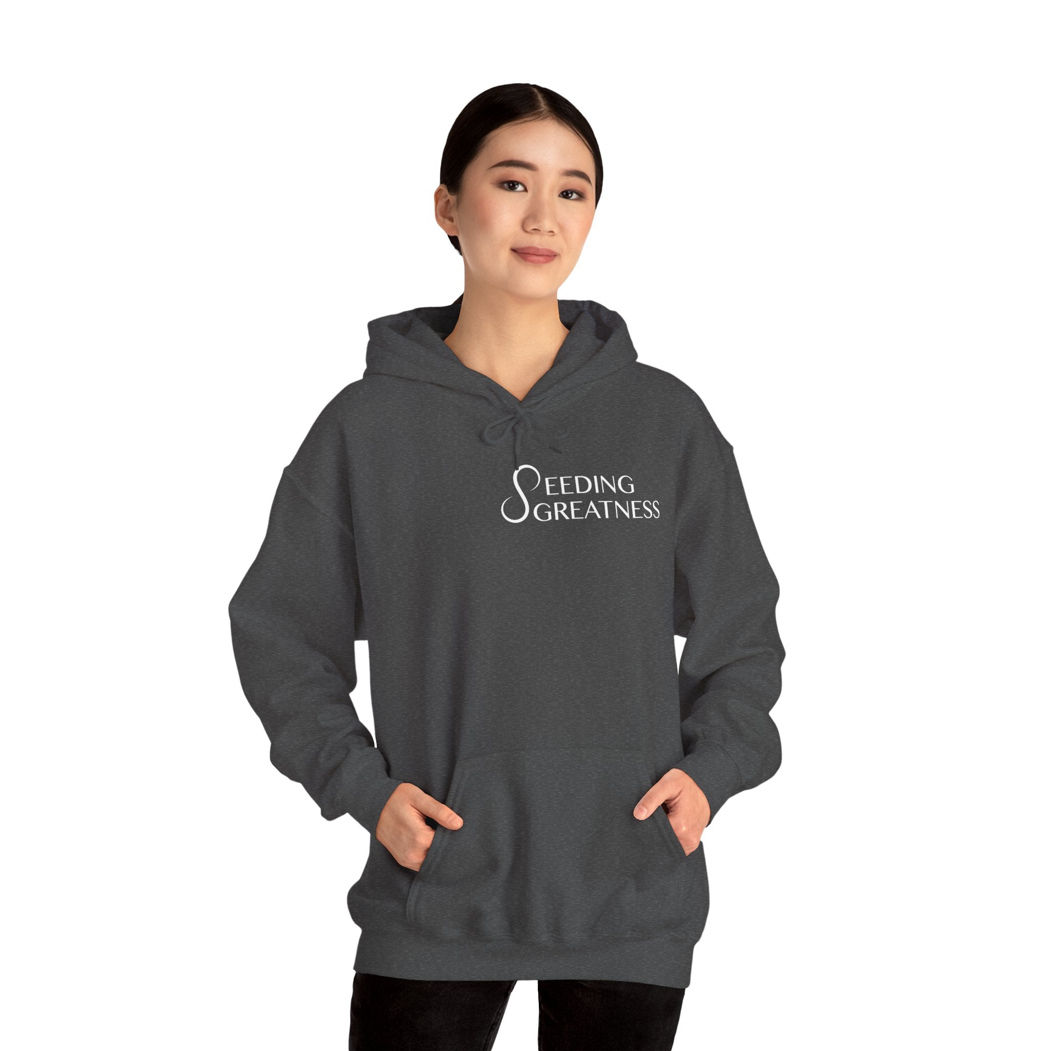 "Be a Blessing" Hoodie - Seeding Greatness Classic Logo
