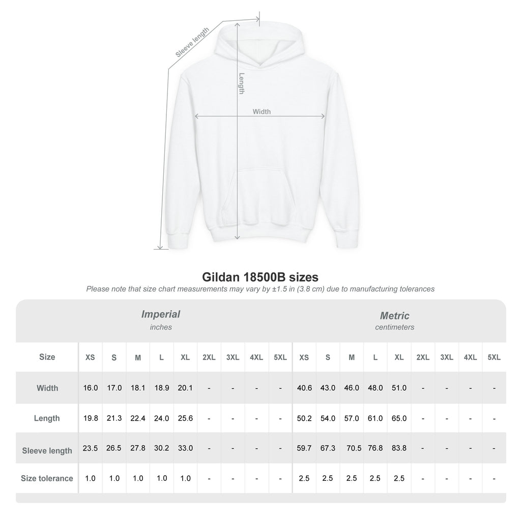 "Be a Blessing" Youth Hoodie - Seeding Greatness Classic Logo