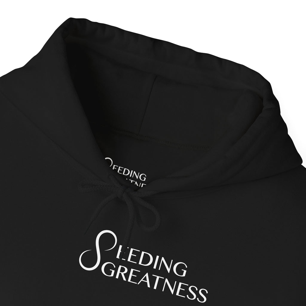 "Be a Blessing" Hoodie - Seeding Greatness Classic Logo