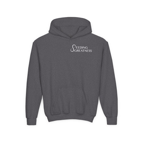 "Be a Blessing" Youth Hoodie - Seeding Greatness Classic Logo