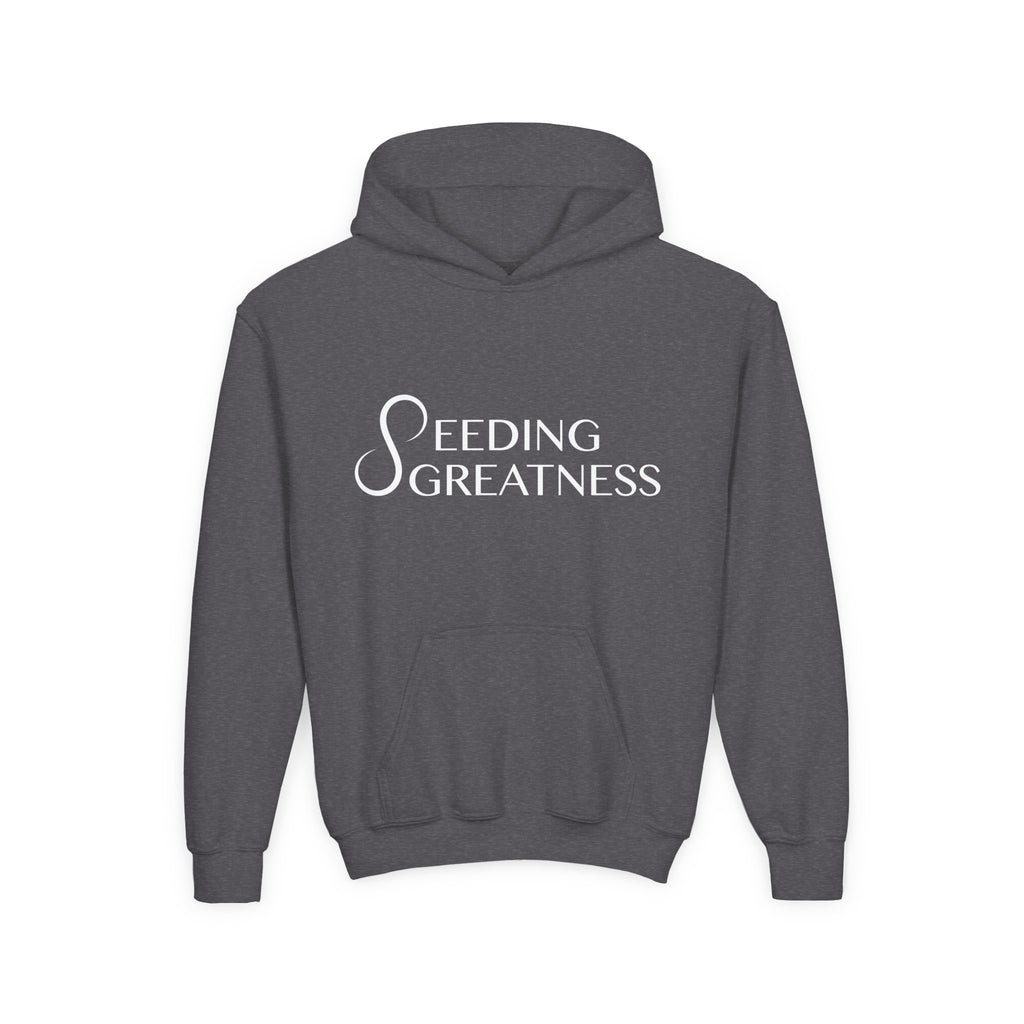 "Be a Blessing" Youth Hoodie - Seeding Greatness Classic Logo