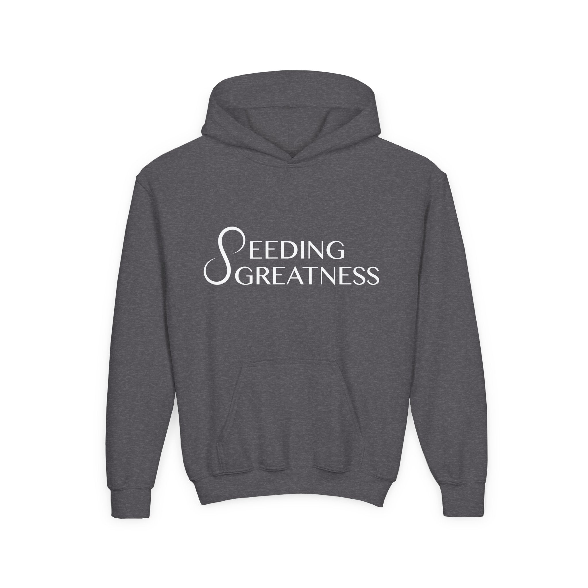 "Be a Blessing" Youth Hoodie - Seeding Greatness Classic Logo