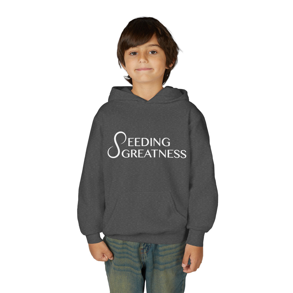 "Be a Blessing" Youth Hoodie - Seeding Greatness Classic Logo