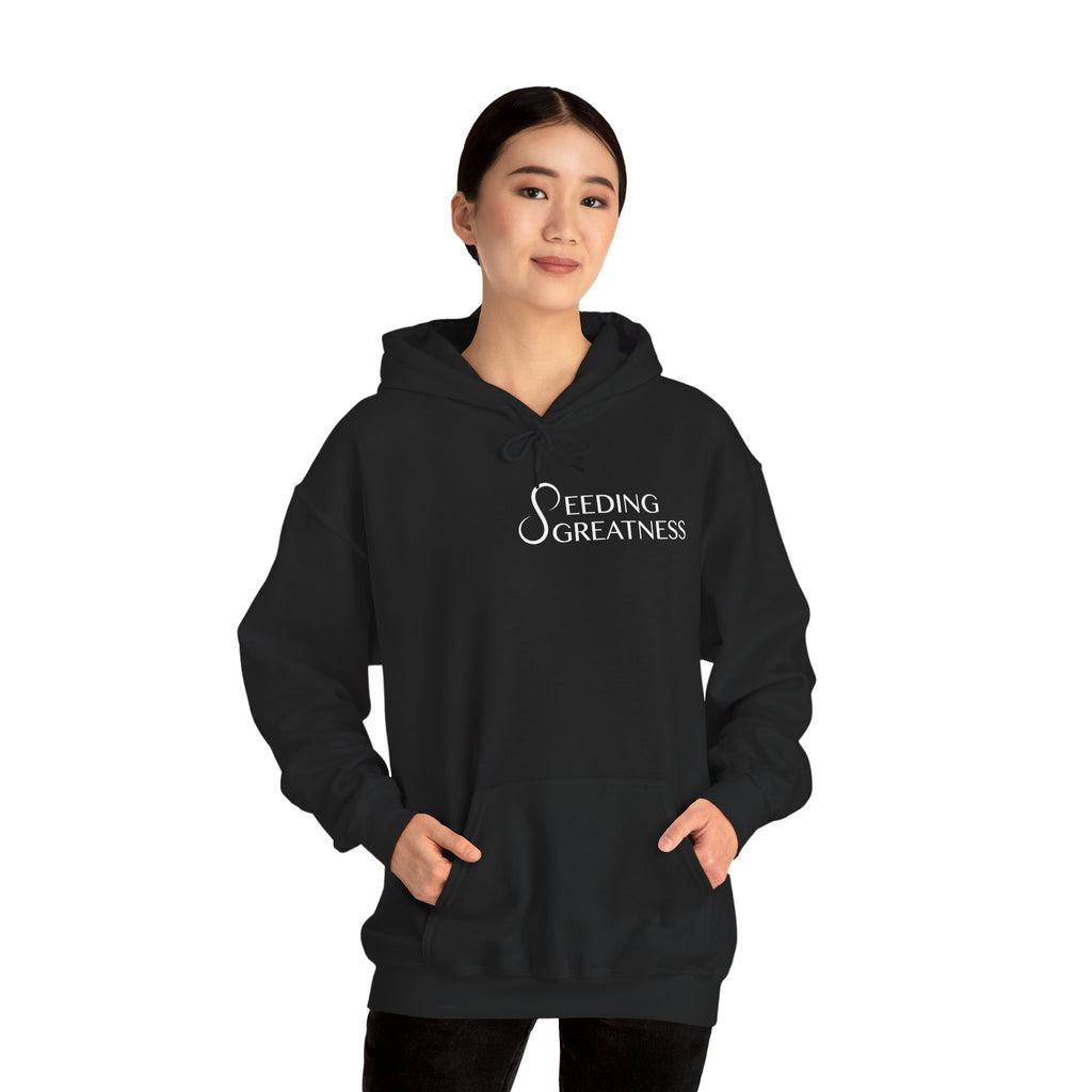 "Be a Blessing" Hoodie - Seeding Greatness Classic Logo