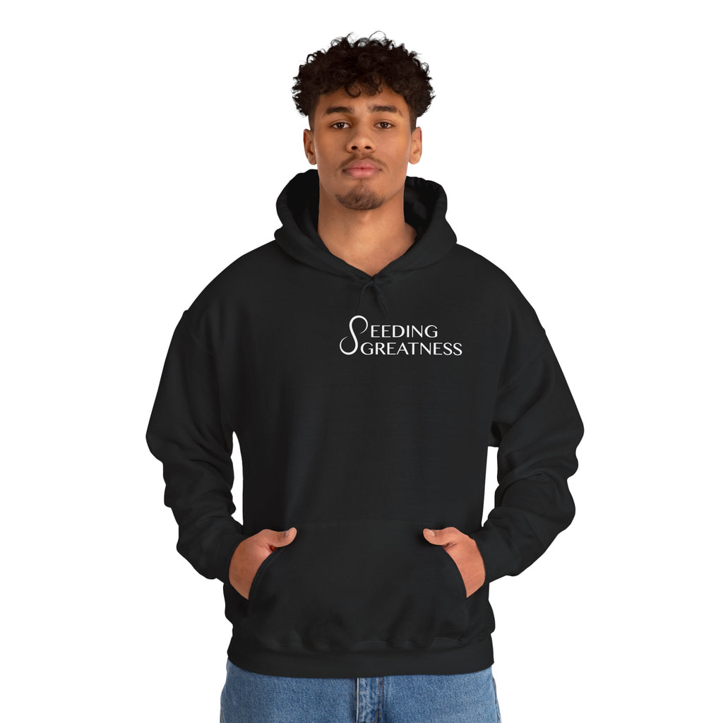 "Be a Blessing" Hoodie - Seeding Greatness Classic Logo
