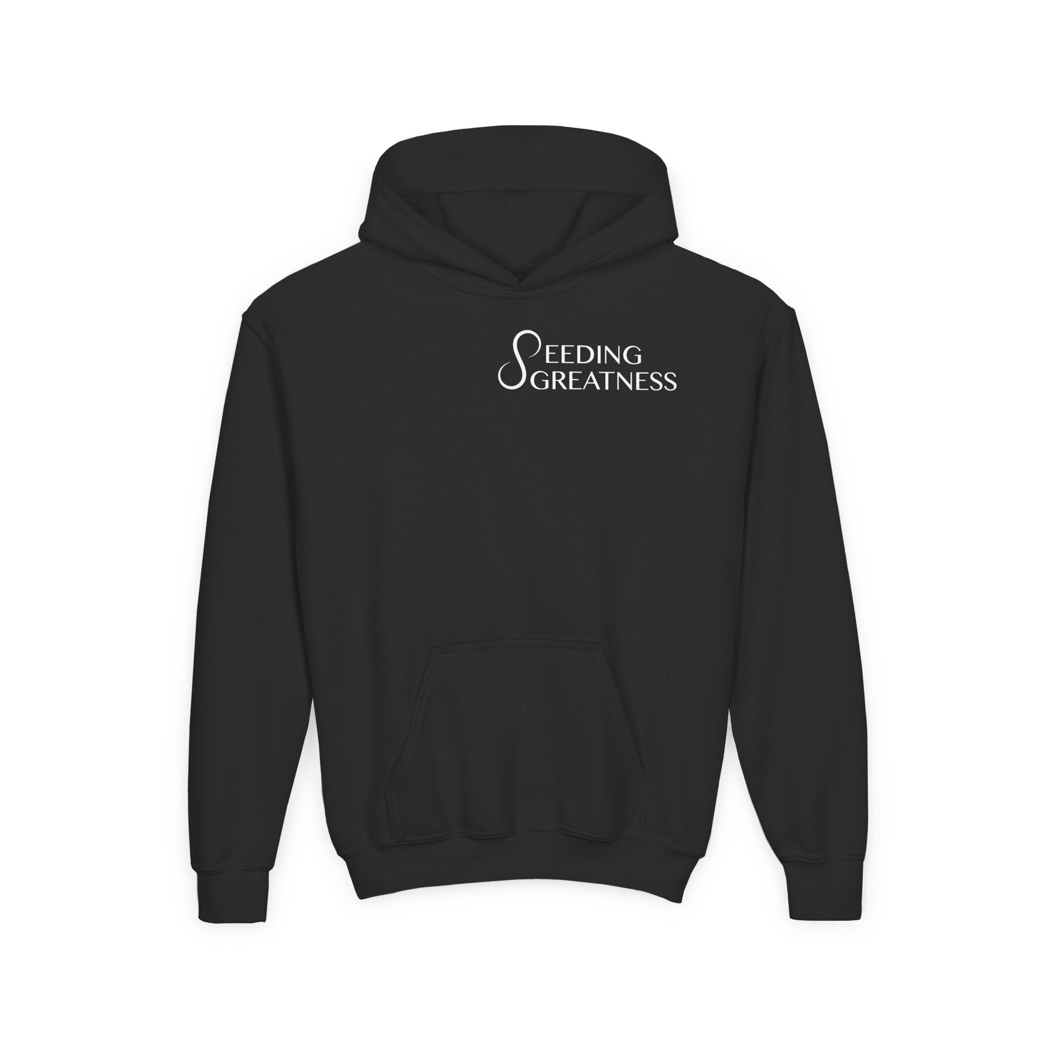 "Be a Blessing" Youth Hoodie - Seeding Greatness Classic Logo