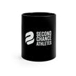 Second Chance Athletes Black Mug