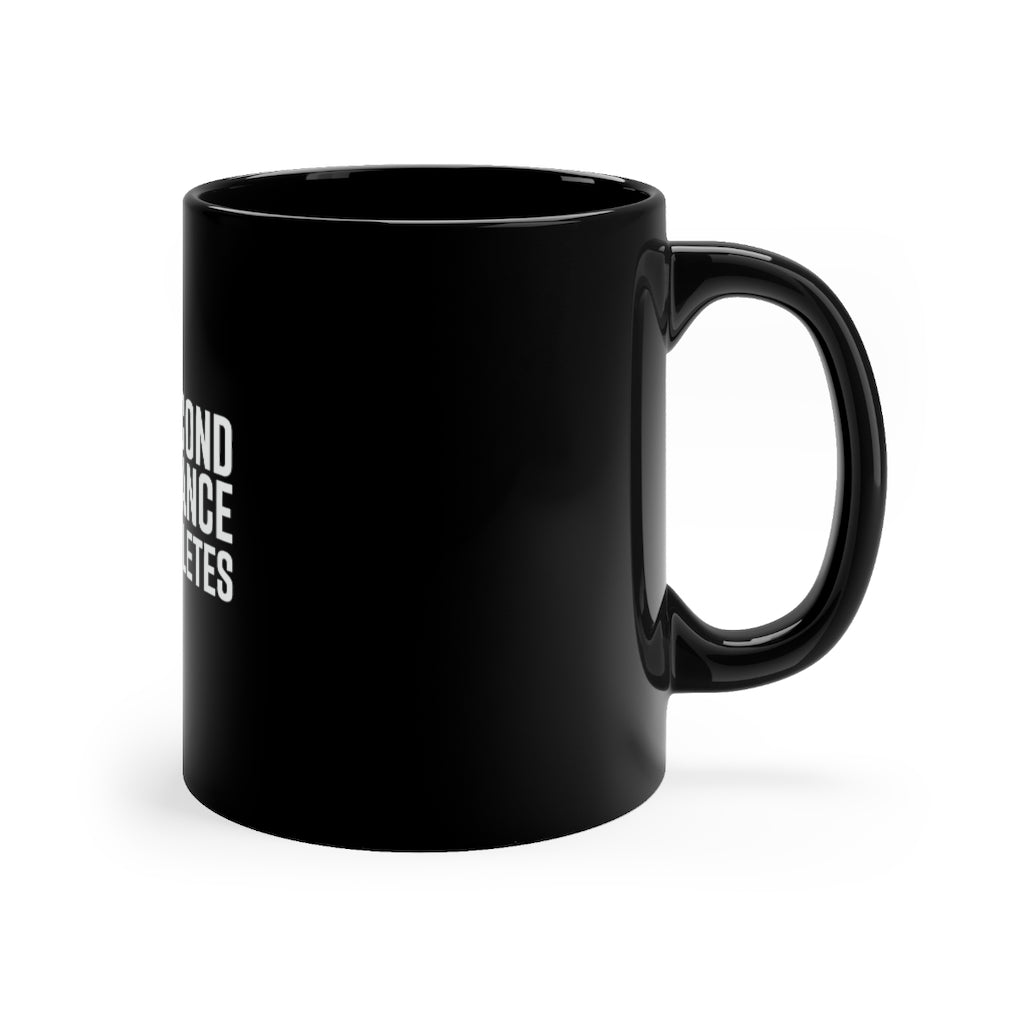 Second Chance Athletes Black Mug